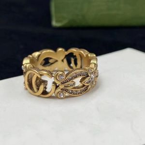 Men Women Designer Rings Shape Silver Couples Ring High-Quality Version Spot Wholesale Luxury Jewelry