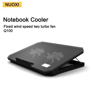 Pads Nuoxi Q10 Gaming Laptop Cooler z sześcioma wentylatorami przenośna podkładka do chłodzenia notebookowego Stojak kompatybilny z 1018 -calowym tabletem MacBook