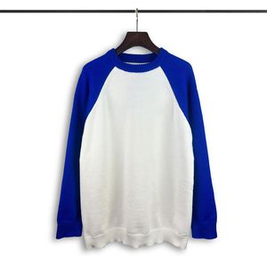 #5 Męskie projektanty swetry haft haftowa klatka piersiowa logo męskie bluzy damskie swetry bluzy para modele rozmiar m-3xl nowe ubrania 0275