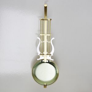 Pendulum de metal de estilo europeu 40G 245 mm de comprimento DIY Acessório de peças de relógio DIY