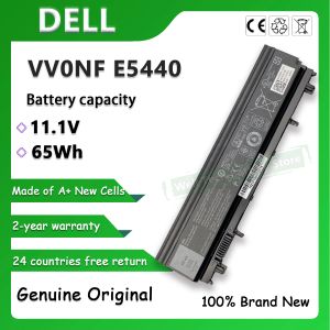 Batterier Original Brand New 11.1V 65Wh VV0NF E5440 Laptop Battery for Dell Latitude E5440 Series 14 Series 14 5000 Series