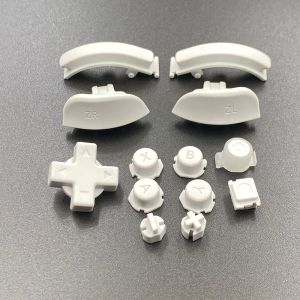 Kapalı Beyaz Orijinal Değiştirme Abxy D Pad Knit Tuşları Nintendo Switch Lite Denetleyicisi L R ZL ZR Tetikleme Düğmesi