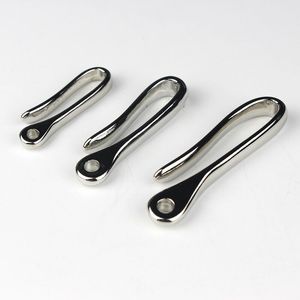 1 x Brass Belt U Hook Fob Clip Keychain Retro Vintage Chrome plated Key Ring Wallet Fish Hook 3 sizes available