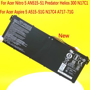 Batterie Nuove AC14B8K AC14B3K per Acer Nitro 5 AN51551 Predator Helios 300 N17C1 per Acer Aspire 5 A51551G N17C4 ES1572 Batteria per laptop