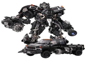 Transformação de Mamba Black BMB LS09 LS09 Ironhide Filme Anime Ação Figura Figura deformada Toys Superhero Op Comder5703479