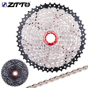 ZTTO 9スピード11-46T MTB自転車カセットとマウンテンバイクチェーンワイドレシオスプロケット9S K7 9Speed FreeWheel