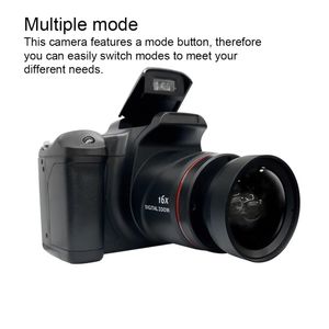 Professionelle Digital Display -Kamera Reisen Wandercamping Handheld Camcorder -Kameras PO Shooting Power 240327