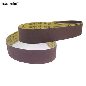 10 pieces 50x1600mm A/O Abrasive Sanding Belts 2"*64" P40-600 Coarse to Fine Grinding Belt Grinder Accessories