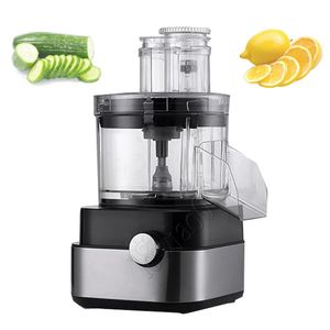 220V Elektrisk grönsaksskär rostfritt stålblad 600W Multifunktion Potatis Gurka Morot Slicer Food Processor