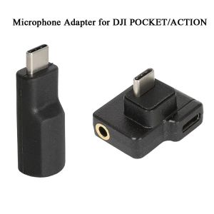 Аксессуары USBC до 3,5 мм микрофон микрофон аудиодаптер аксессуары, совместимые с DJI Osmo Pocket/DJI Osmo Action