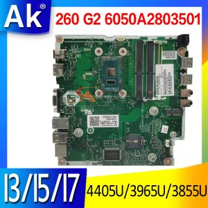 HP 260 G2ラップトップマザーボードメインボード260 G2 6050A2803501 4405U 3965U 3855U I3 I5 I7 6th Gen CPU付きマザーボード