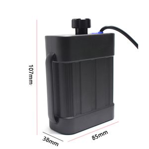 2X18650 26650 8.4V Rechargeable Battery Case Pack Waterproof House Cover Battery Storage Box For Bicycle Lamp Power Supply