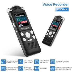 Spelare Professional Voice Activated Digital Audio Voice Recorder 8GB 16GB 32G Noise Reflecting Recording PCM Support OTG WAV MP3 Player