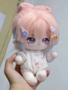 Plush Dolls Anime Sangonomiya Kokomi Genshin Impact 20cm Plush Doll Toy Nude Doll Plush Role Play 6489 Childrens Gift J240410