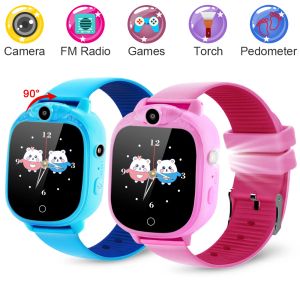 Titta på Program Kids Smart Watch Countdown Watch Smartwatch Digital Alarm Watch Stopwatch Christmas Gift for Girls Children Toys Boy