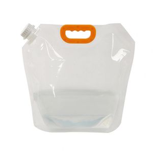 Water Bucket Bag Environmental Water Container Bag PE Food Grade Materials Unique PE Reusable Water Lifting Carrier