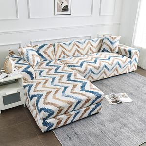 Elastic Plaid Sofa Cover for Living Room Stretch Solid Sofa Slipcover for Couch Covers Corner L-shaped Sofa Need to Buy 2PC