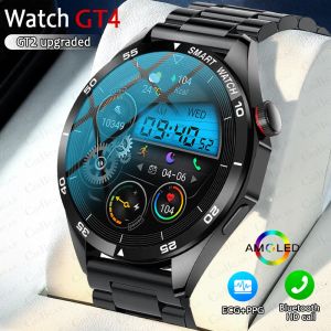 Huawei Watch 4 Pro New Smart Watch Men's Amoled HD Screen GPS Sport WTACH IP68防水ブルートゥースコールスマートウォッチマン