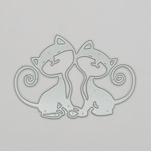 Cat Metal Cutting Knife Die Scrapbook Manual Cuting Die Expossing Album Card Cover Materiał