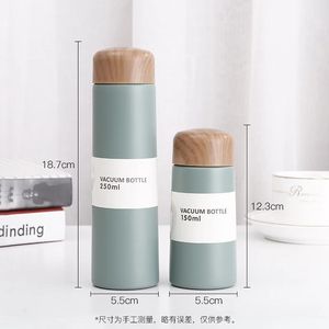 2024 Japan style mini portable vacuum flask for girls small capacity cute portable cup simple style cup thermos bottle water bottles- for -
