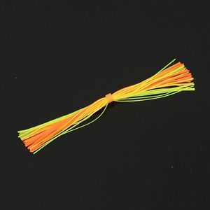 6 Bundles 12cm Length Fly Tying Rubber Threads Skirts Silicone Straps For Flies Lure Beard Wire Making Buzzbaits Spinner Bait