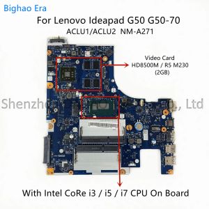 Материнская плата ALCU1 ALCU2 NMA271 для Lenovo IdeaPad G5070 Материнская плата ноутбука с Intel I3 I5 I7 CPU HD8500M R5 M230 2GB видеокарта 100% новая