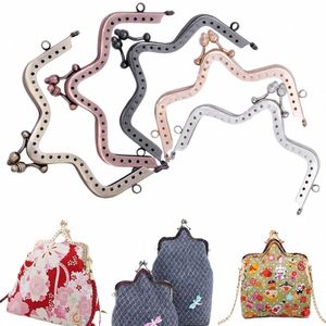 vintage Pattern Bag Frame Buckle Bag Making DIY Craft Purse Clasp Frame Purse Frame Kiss Clasp Bag Kiss Clasp Lock Purse r6cB#