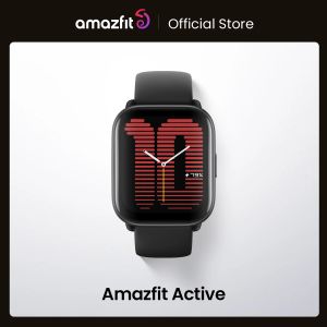 時計新しいAmazfit Active Smart Watch Superlight Design Ultralong 14Day Battery Lifeスマートウォッチ