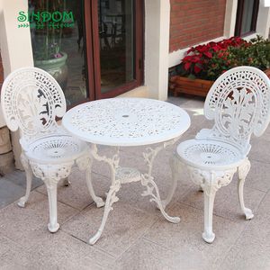 Pretty Quality Coffee Balkony Metal Garden Set Table With Chairs