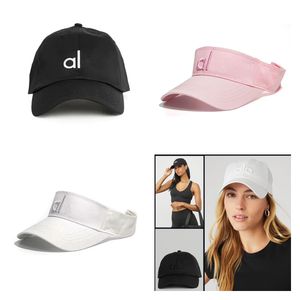 Yoga Baseball Mütze Designer Alo00 Caps Frau Mode Sommerente Zungenhut Sonnenvisor Hut Tragen Sie schwarze weiße Sport -Casual -Hut für Mann Womans