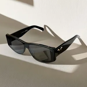 A111 Высококачественная ацетатная модная винтажные солнцезащитные очки Cateye Женщины -солнцезащитные очки