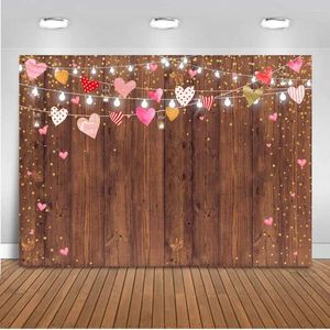 Party Decoration 1pc1.5 1M Material Valentine's Day Love Background Cloth Birthday Wedding Wall Pography Prop