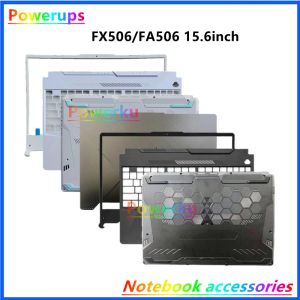 Frames Neue Laptop -Oberseite/Rückenlünette/Rahmen obere untere Hülle/Abdeckung/Shell -LCD -Scharniere für ASUS TUF Gaming 8 F15 FX506 FX506U FA506 FA506IU