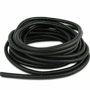 Length 3/6/15Meters OD7/10/13/15/18/21/25/28mm Split Wire Loom Conduit Polyethylene Tubing Black Color Sleeve Tube