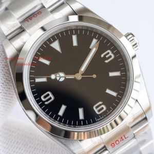 مستكشف ميكانيكي مضيء Clean II Factory 3132 Wristwatches Gray 39mm Designer Watch Superclone C 214270 Dial 2024 Men 904L Lean 461