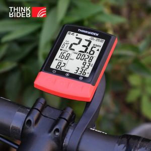 ThinkRider BC108 GPS自転車コンピューターサイクリングスピードメーターBLE 4.0 ANT+ CICLISMOパワーメーターGarmin Zwiftバイクアクセサリー