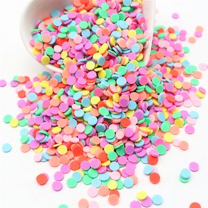 10-20g Polymer Clay Star Point Cylinder Mixed Soft Ceramic Patch Diy Mobile Phone Shell Nail Beaded Jewelry Accessories 3-5mm