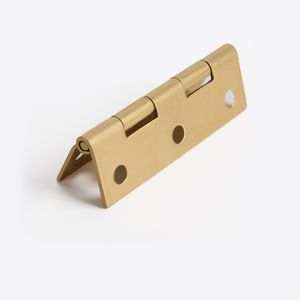 2Pcs Brass New Door Hinges 1/1.5/2/2.5/3 inch Furniture Cabinet Drawer Door Butt Hinge for Jewelry Wooden Box Furniture Hardware