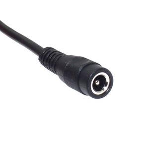 DC Power 1 samica do 2 kątowa męska droga do rozdzielacza adapter Złącze Złącze Kabel Wtyczka 5,5 mm*2,1 mm 12 V dla CCTV Camera LED Light