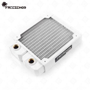 Raffreddamento freezemod da 120 mm radiatore bianco ramettore pc radiatore rame liquido raffreddamento da 12 cm ventola tsrptwwhite120