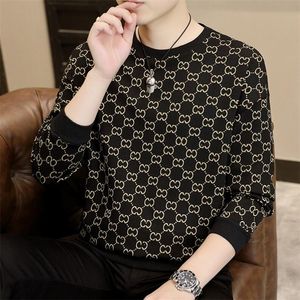 2024 New Style Hotsales Hotsales Luxo Autumn Men Trendy Brand Casual Pullover quente maconha MAIS MAIS BELAS MENINOS BONITOS MENINOS