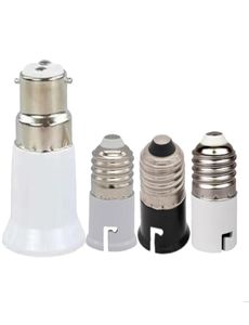 B22 to E27 Base LED Light Lamp Bulb Fireproof Holders Adapter Converter Socket Change Converters Bayonet Socket B22E27 Lamps Hold5058219