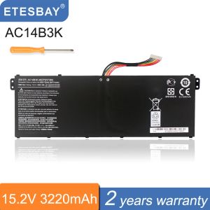 Batterie ETesbay AC14B3K Batteria per laptop per Acer Aspire R5571T R5571TG S14 CB3511 SWIFT 3 SF31451 R 11 R3131T S14 15.2V 3220MAH