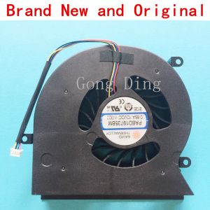 Pads New laptop CPU GPU cooling fan Cooler Notebook PC for MSI GT62 GT62VR 6RD 6RE 7RE MS16L1 MS16L2 MS16L3 4PinS 4Wire 4Pin