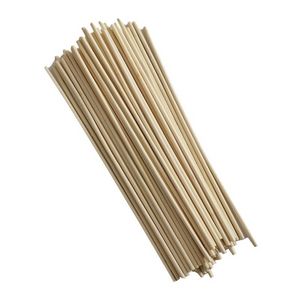 50st Plant Growth Support Bar Bamboo Stick 20cm Horticultural Sticks Garden Flower Canes Growth Tools Plant Stand Stand