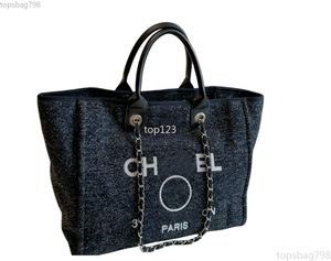 Designerka torba na płótnie na płótnie torba na zakupy na ramię plażowa torebka torebka crossbody torba najwyższej jakości