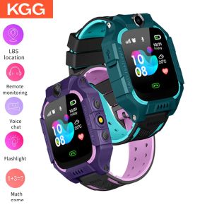 Смотреть дети Smart Watch SOS LBS позиционирование 2G SIM -карта Baby Smart Wwatch Children Tracker Smart Clock Call Watch