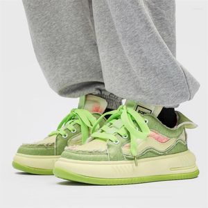 Casual Shoes Sneakers Mens Jelly Candy Color Womens Sports Platform Students Breathable Outdoor Footwear