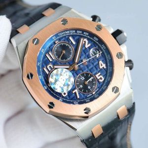 Dyrt Watch APS Mens Designer Watchbox Watches Men AP Offshore Watches Royal High Watches Mechanicalaps Quality Mens Watch Watches Luxury Mens Oak Chronog 77x4