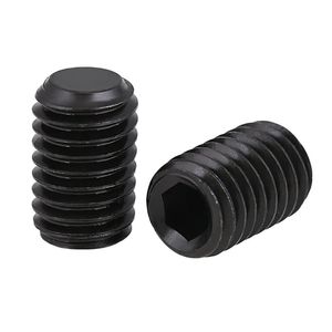 GRUB SCREWS Grad 12.9 Vanlig kopppunkt Allen Socket Bults M3 M4 M5 M6 M8 M10